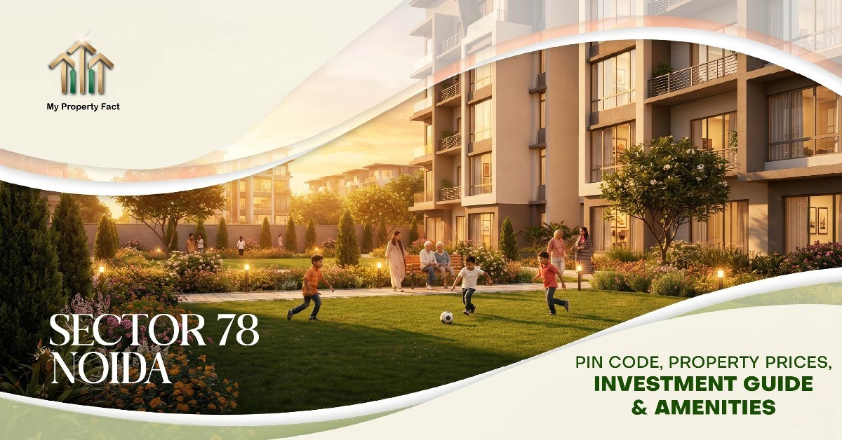 Sector 78 Noida: PIN Code, Property Prices, Investment Guide & Amenities — blog featured image on My Property Fact