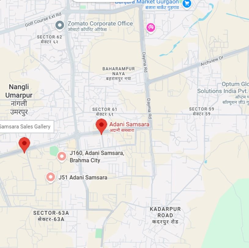 Project Location Map Project Location Map