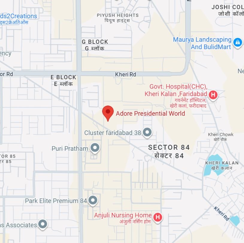 Project Location Map Project Location Map
