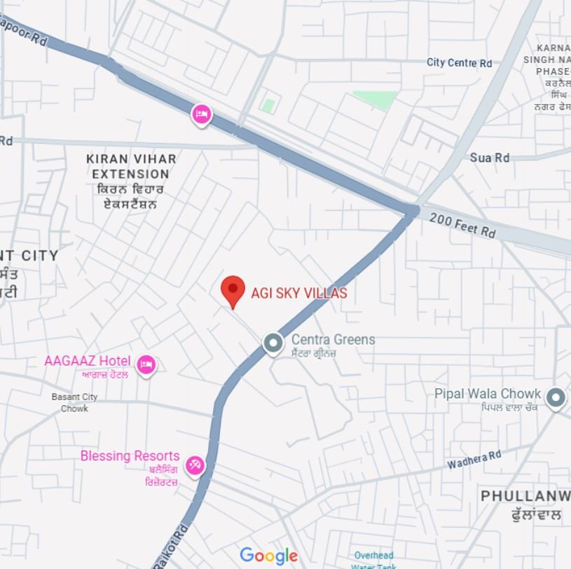 Project location map Project location map