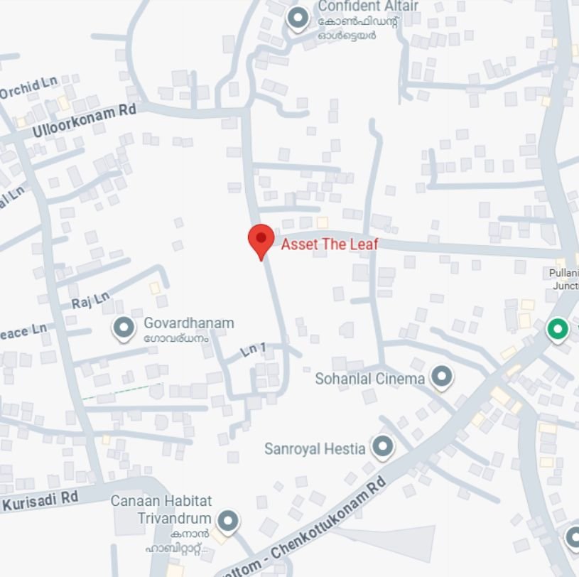 Project location map Project location map