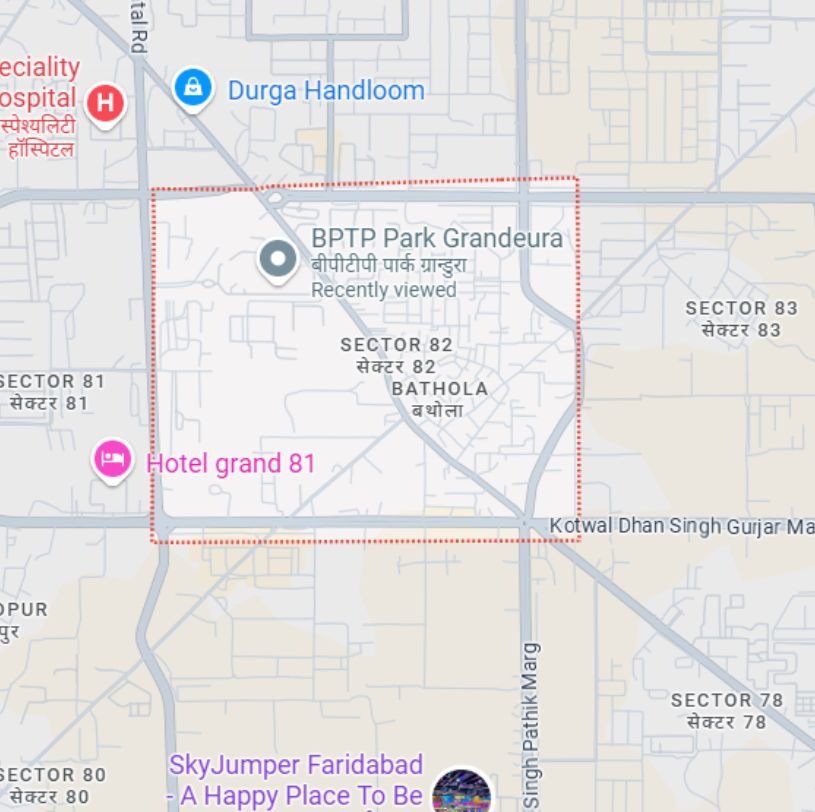 Project location map