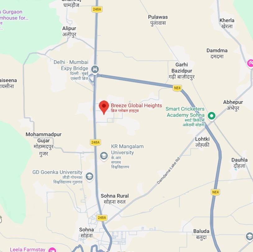 Project location map Project location map