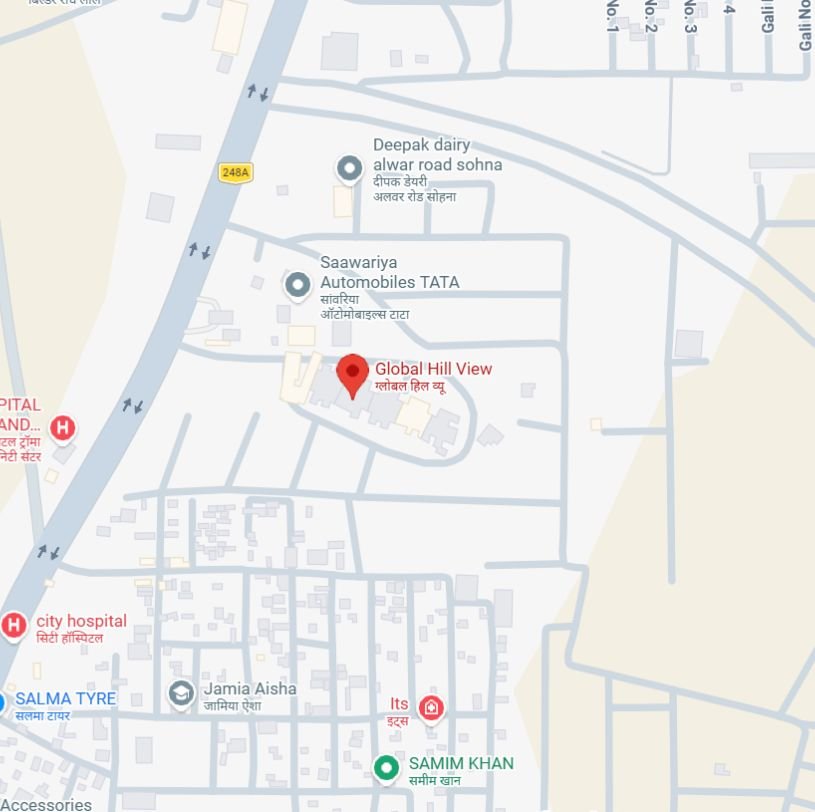 Project location map Project location map