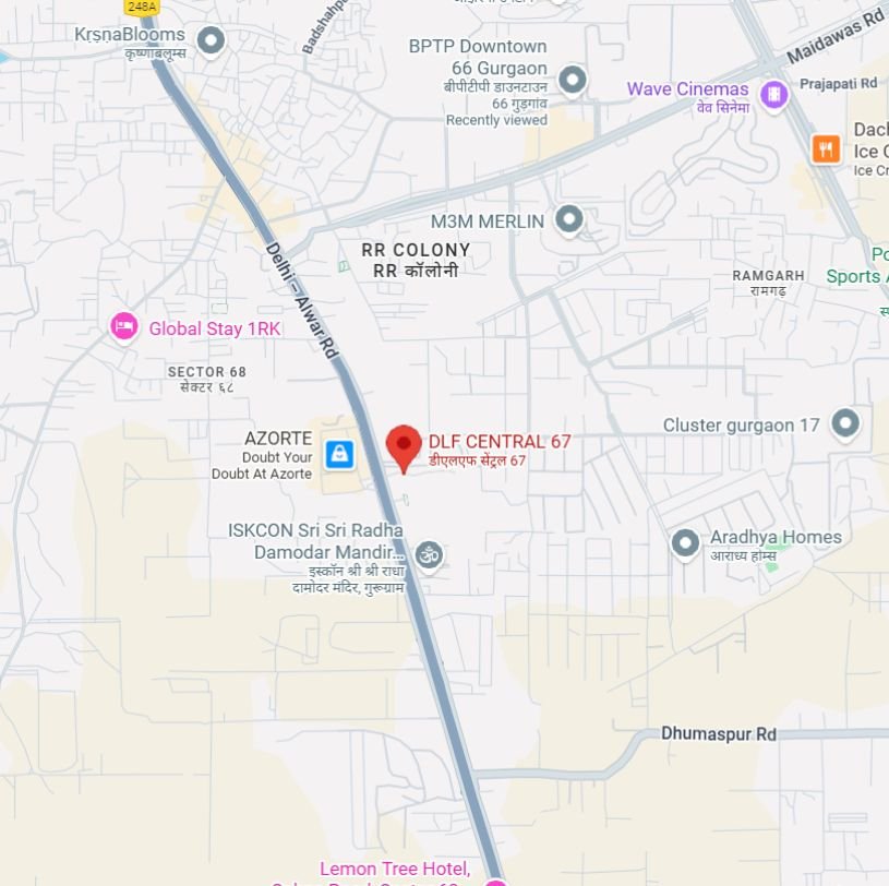Project Location Map Project Location Map