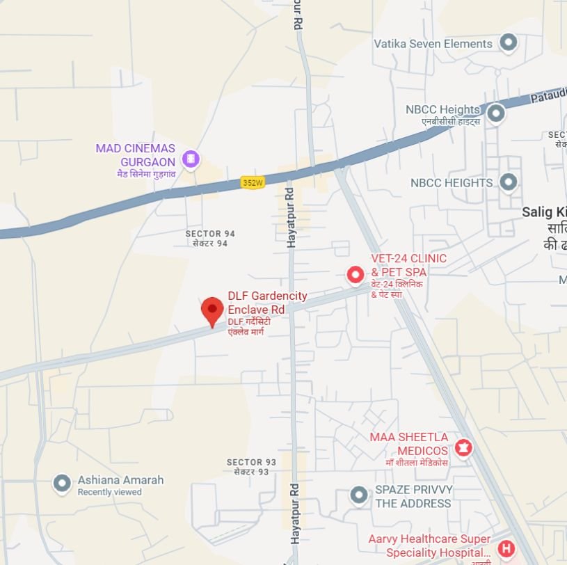 Project location map Project location map