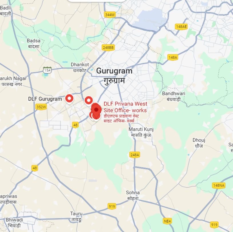 Project location map