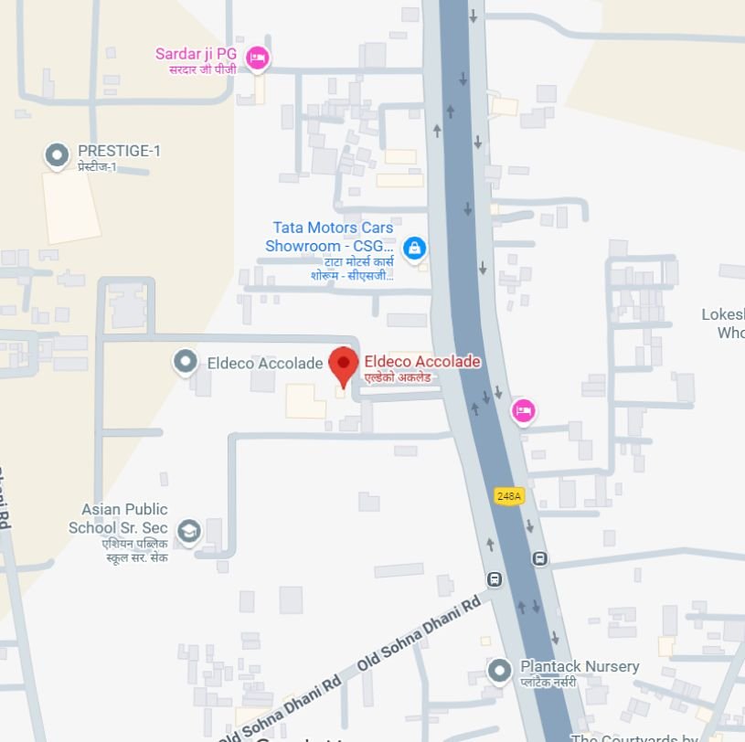 Project location map Project location map