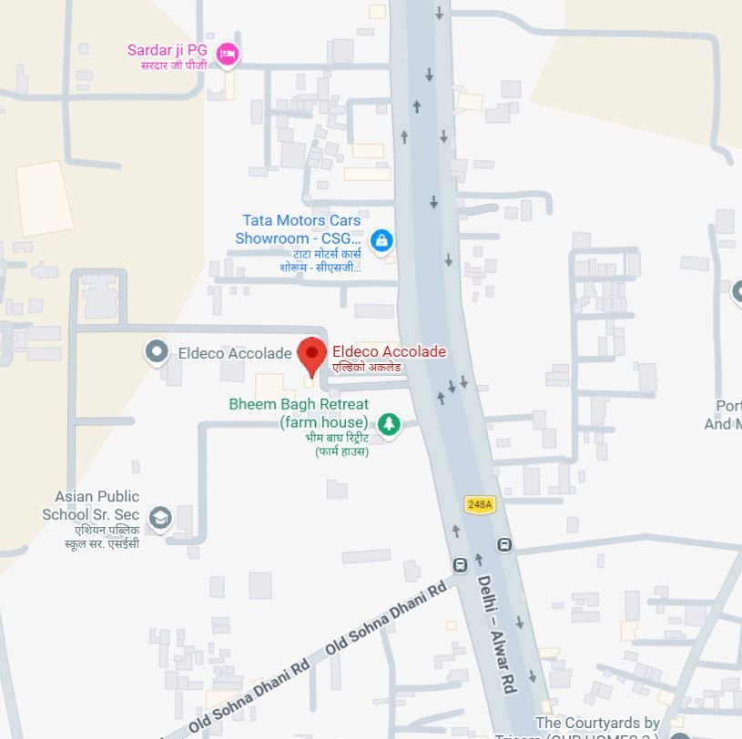 Project location map Project location map