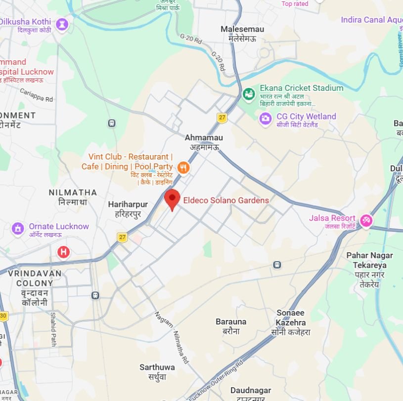 Project location map Project location map