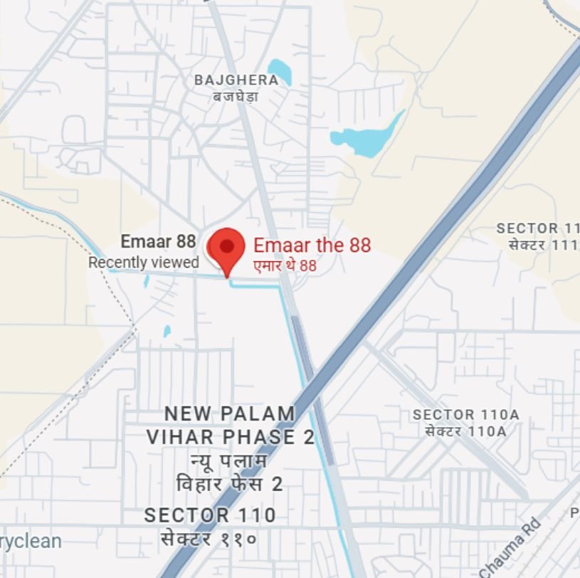 Project location map Project location map