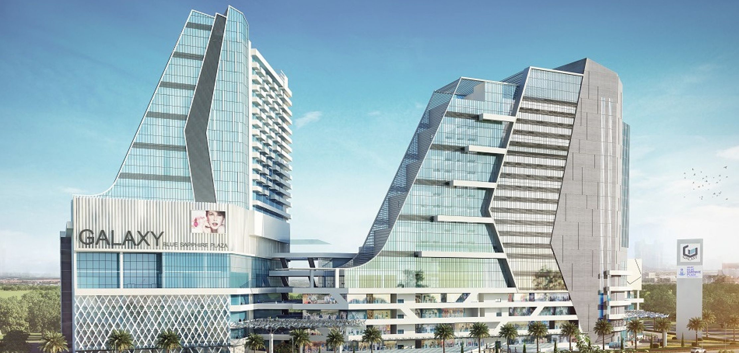Galaxy Blue Sapphire Plaza