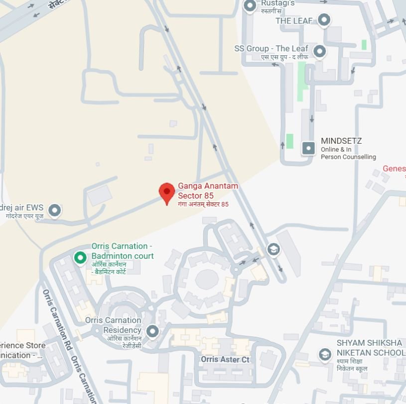 Project location map Project location map