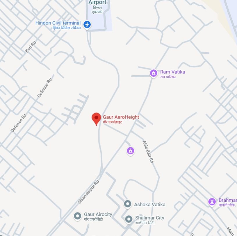 Project location map