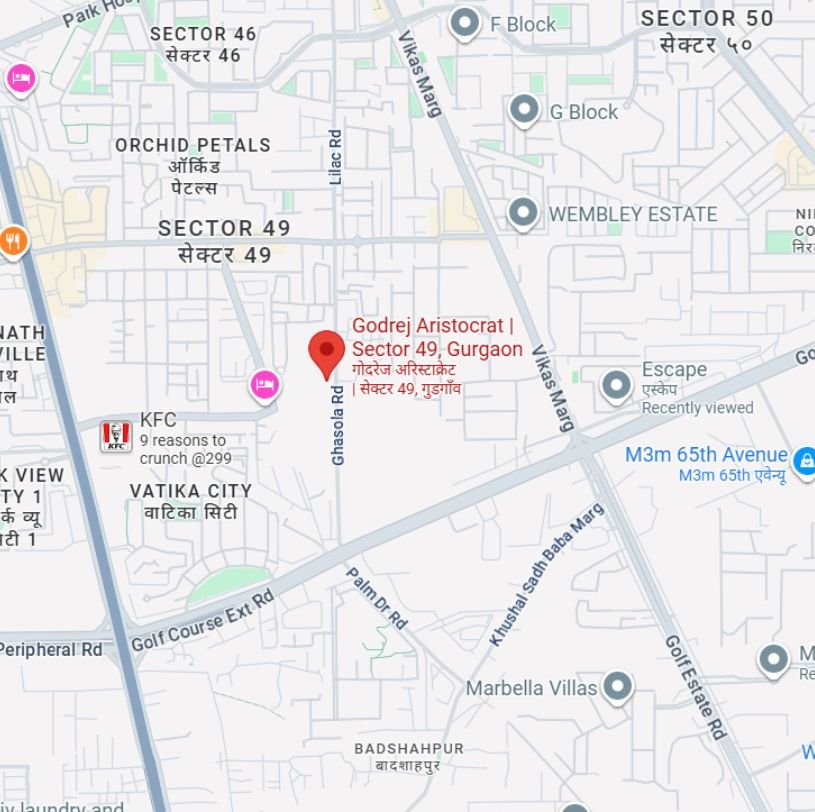 Project location map Project location map
