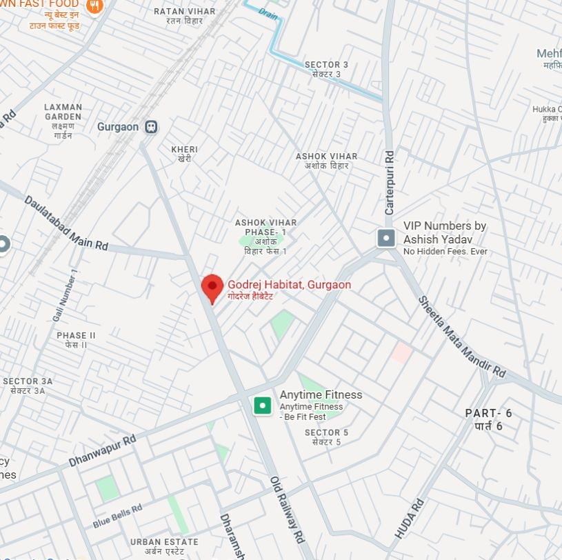 Project location map Project location map