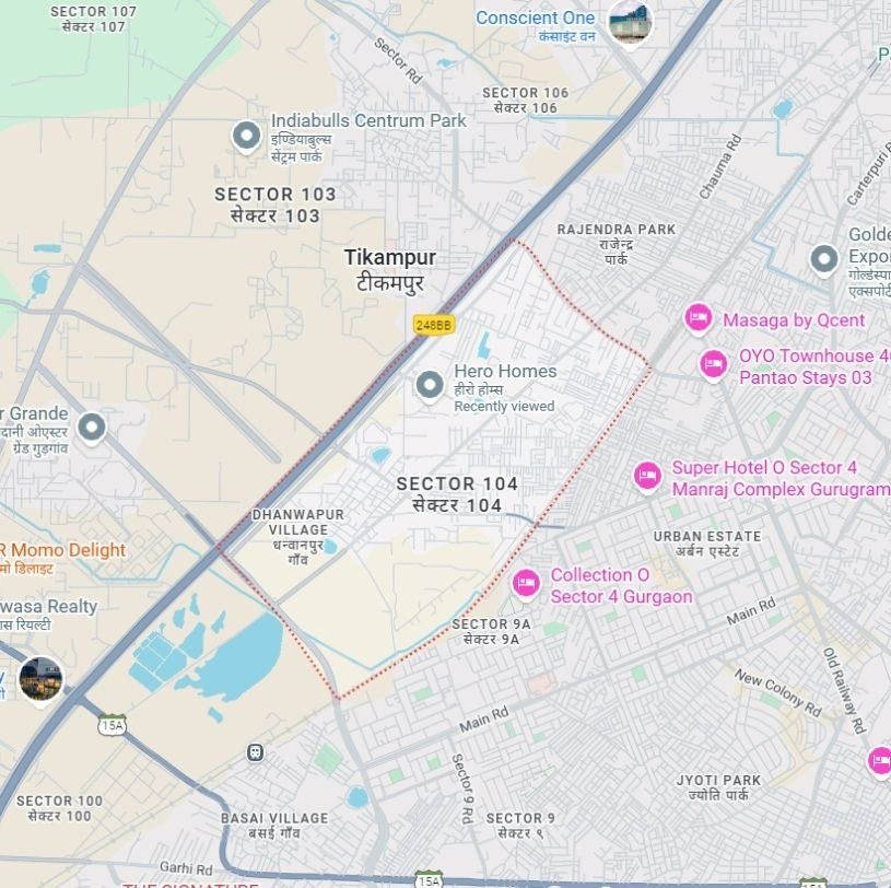 Project location map Project location map