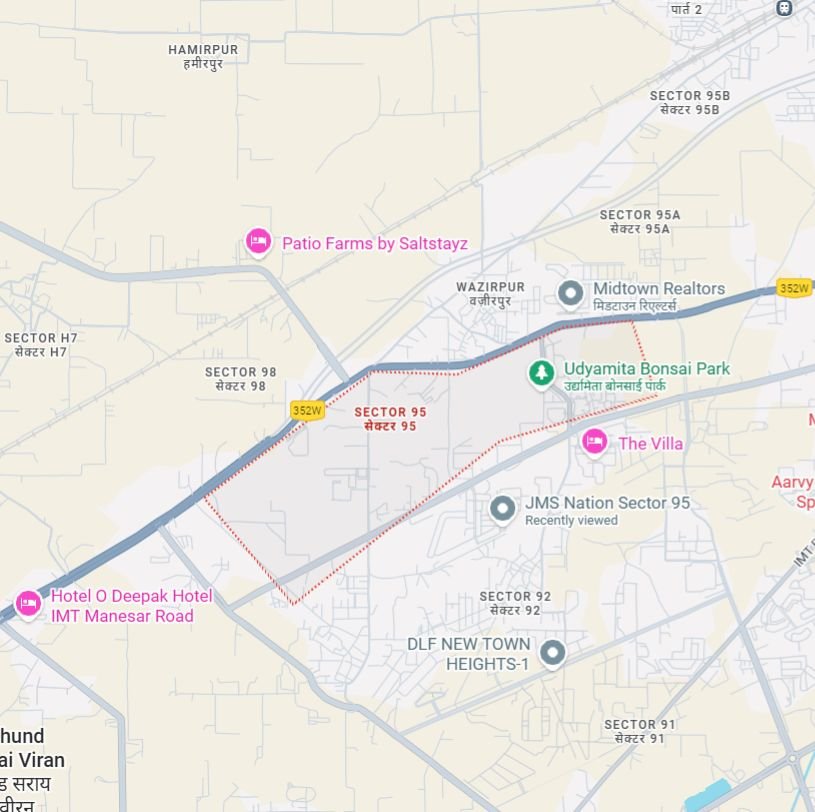Project location map Project location map