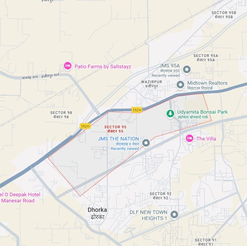 Project location map