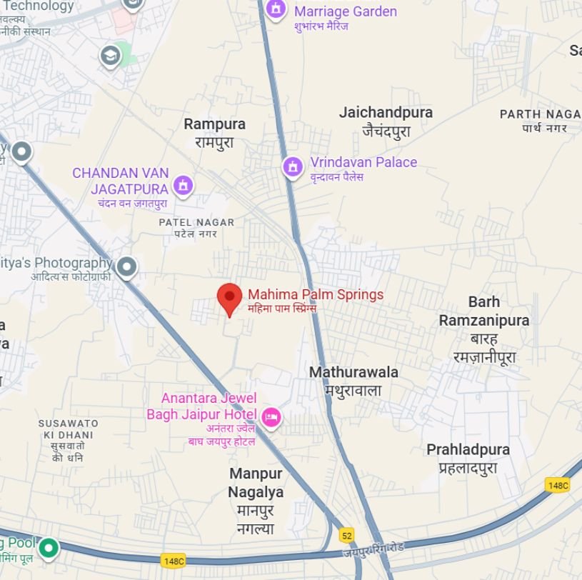 Project Location Map Project Location Map
