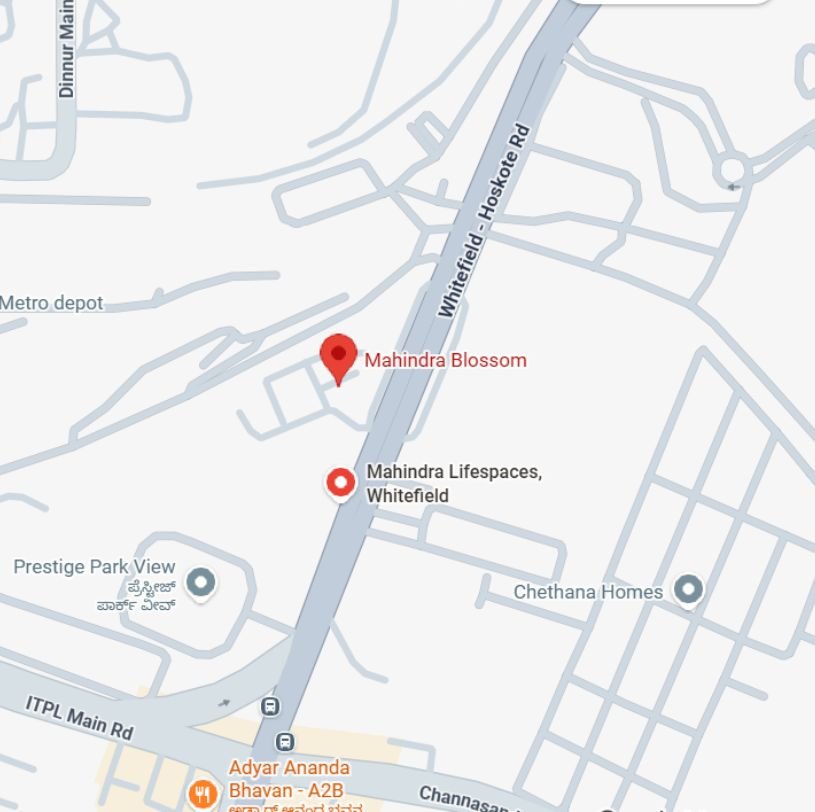 Project location map Project location map
