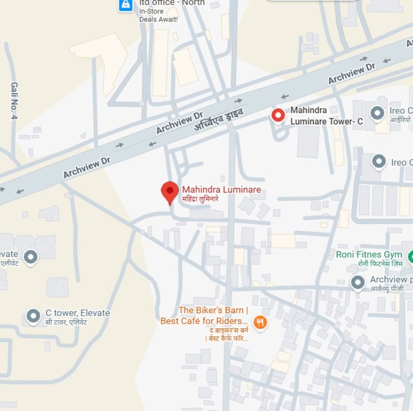 Project location map Project location map