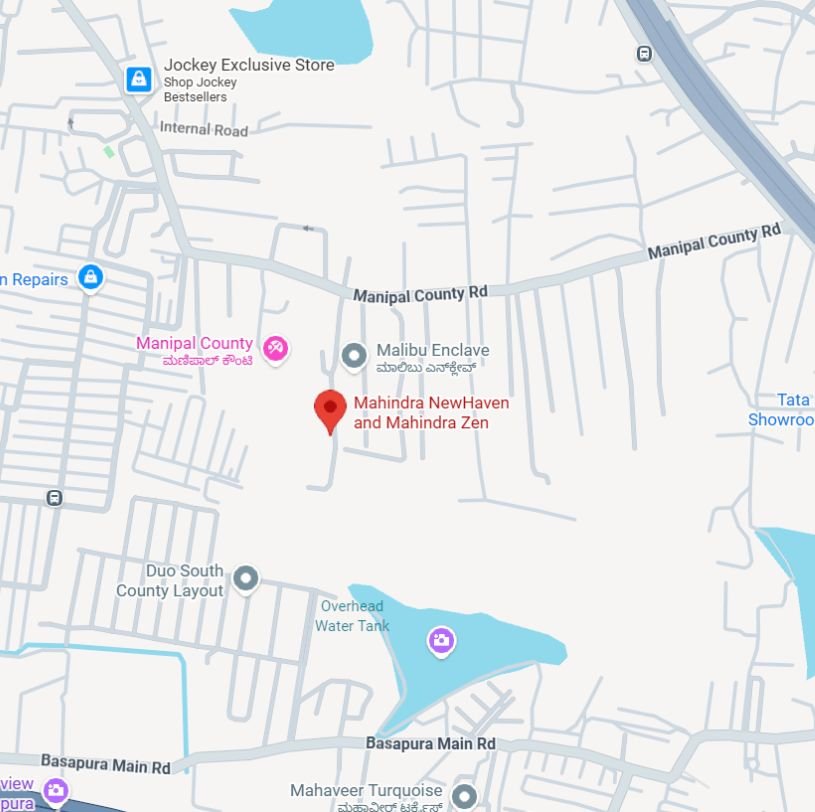 Project location map Project location map