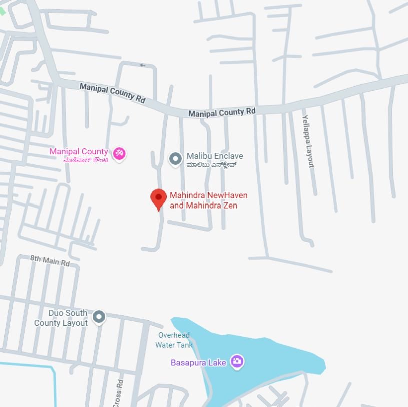 Project location map Project location map
