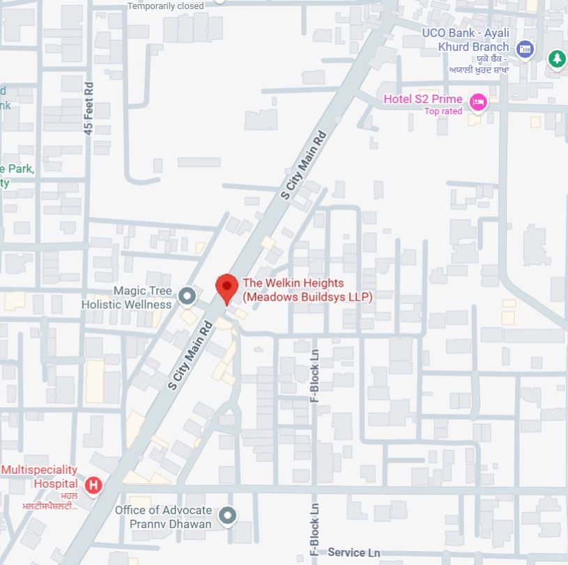 Project location map Project location map