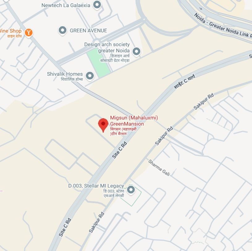 Project location map