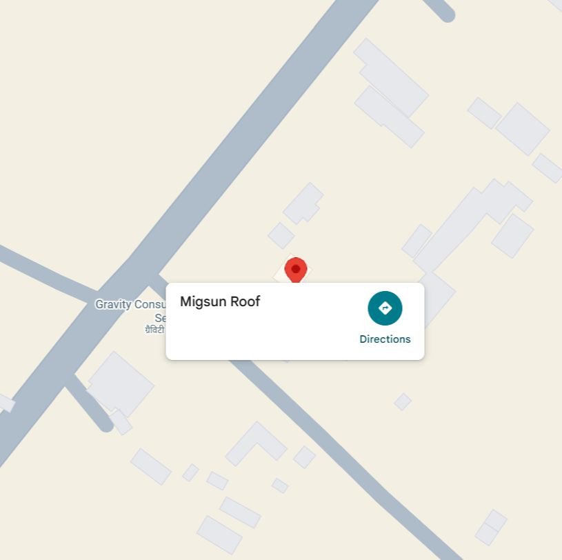 Project location map Project location map