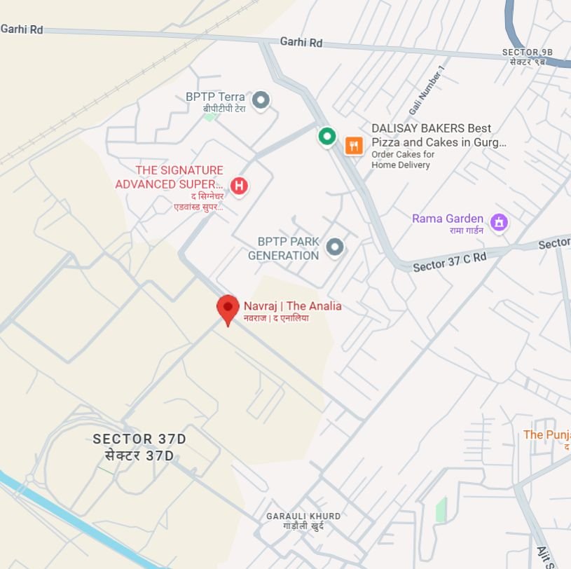 Project location map