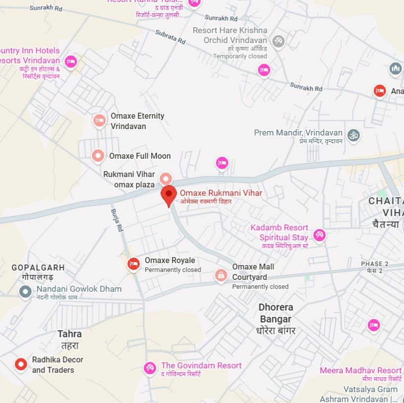 Project location map Project location map