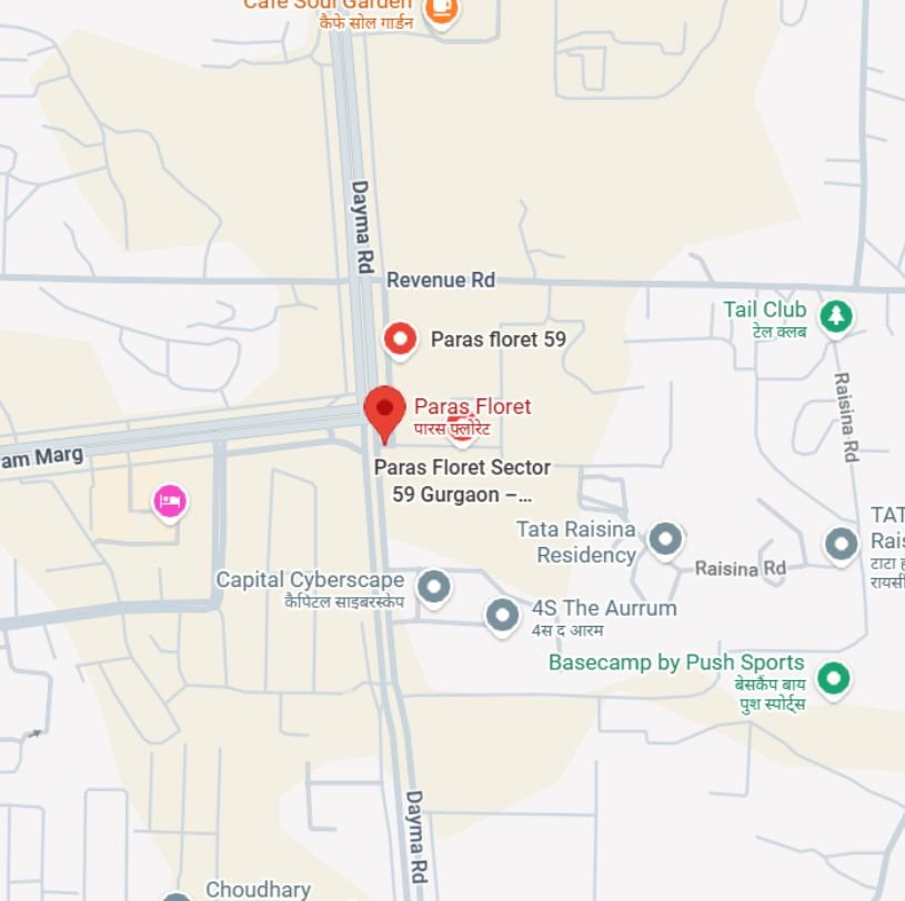 Project location map Project location map