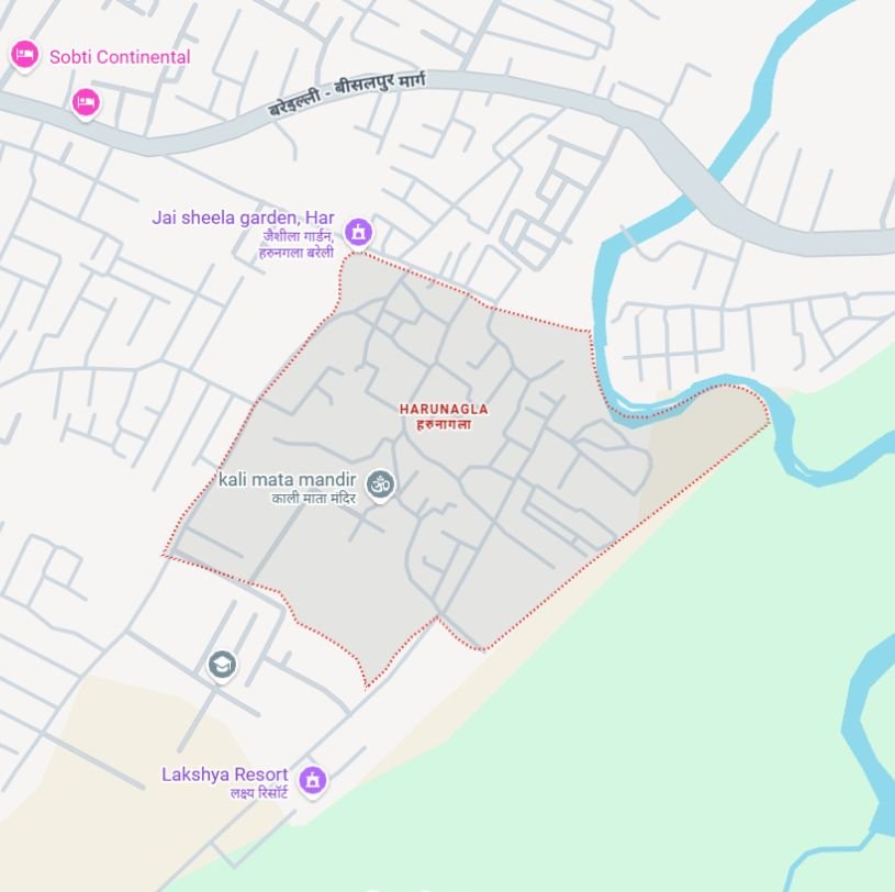 Project location map Project location map