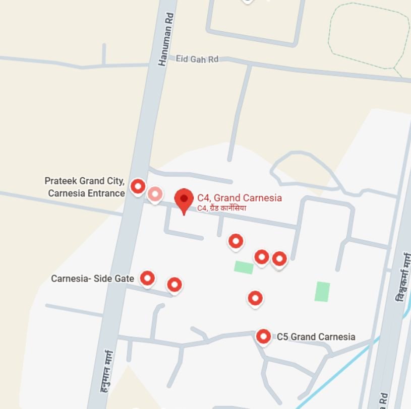 Project location map