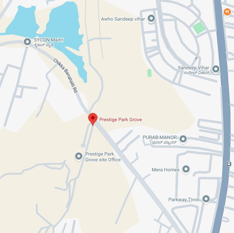 Project location map Project location map