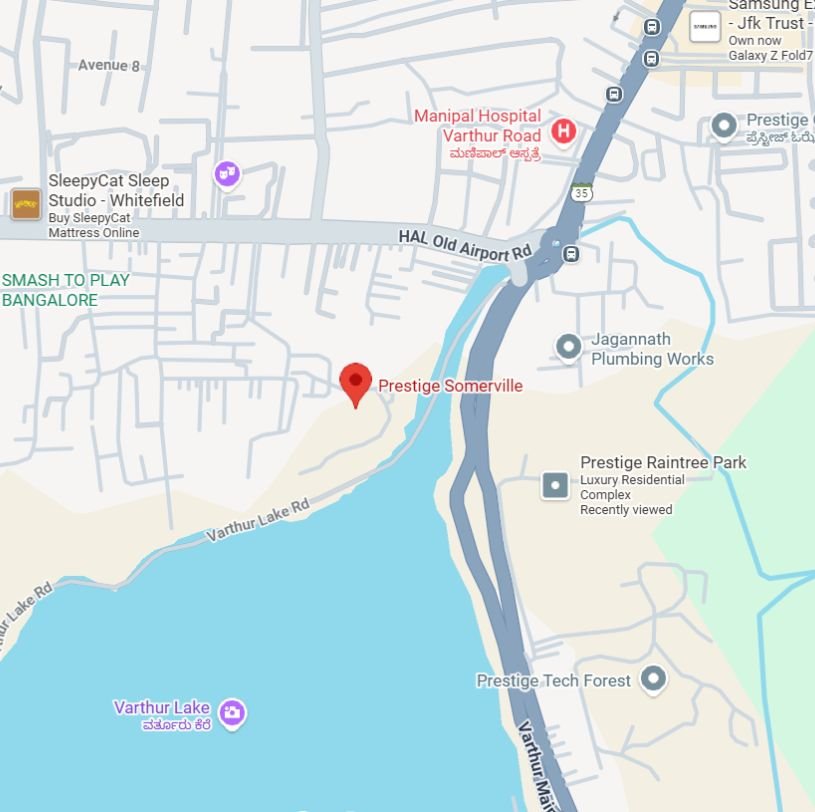 Project location map Project location map