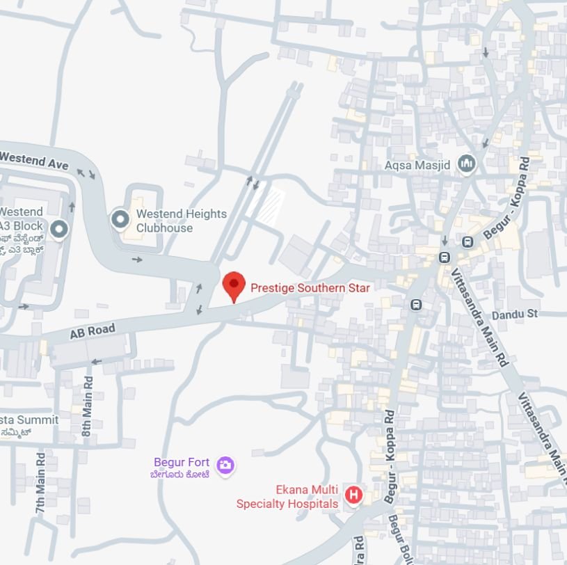 Project location map Project location map