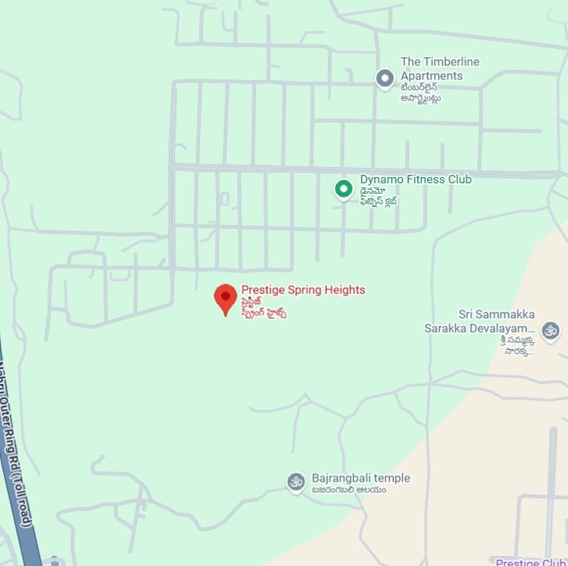 Project Location Map Project Location Map