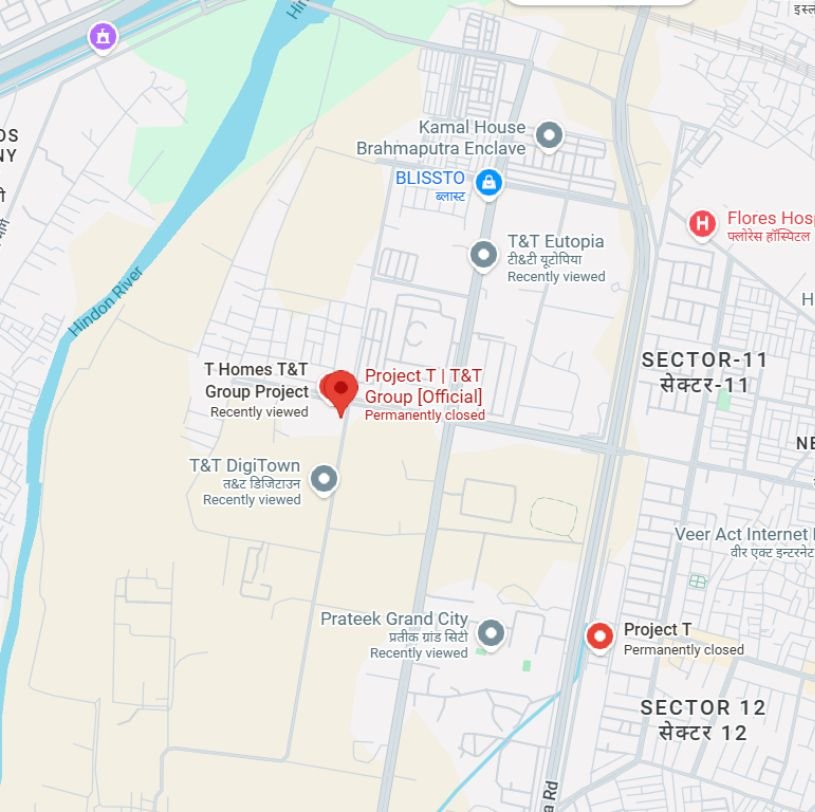 Project location map Project location map