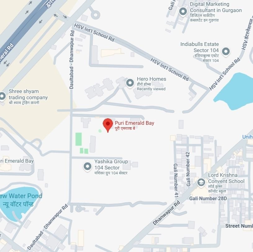 Project location map Project location map