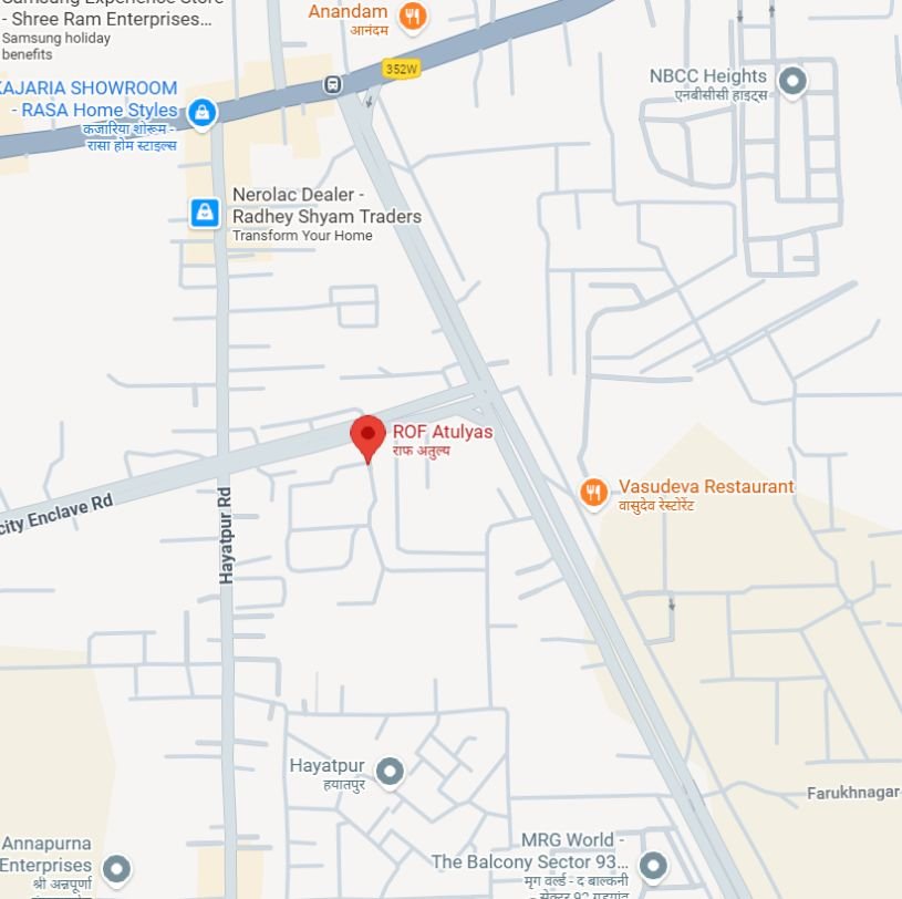 Project location map Project location map