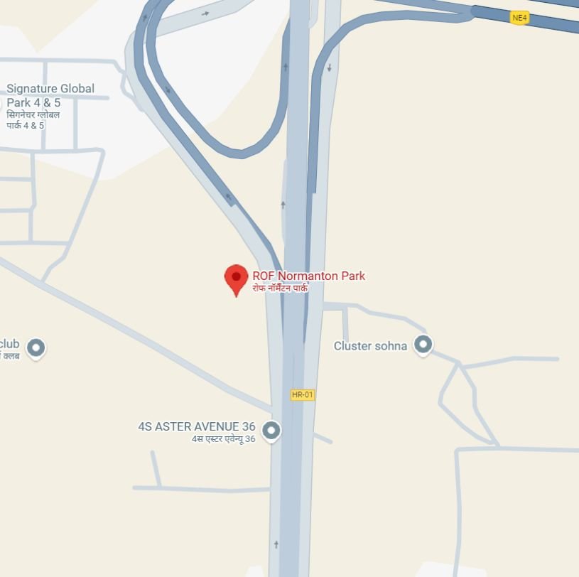 Project location map Project location map