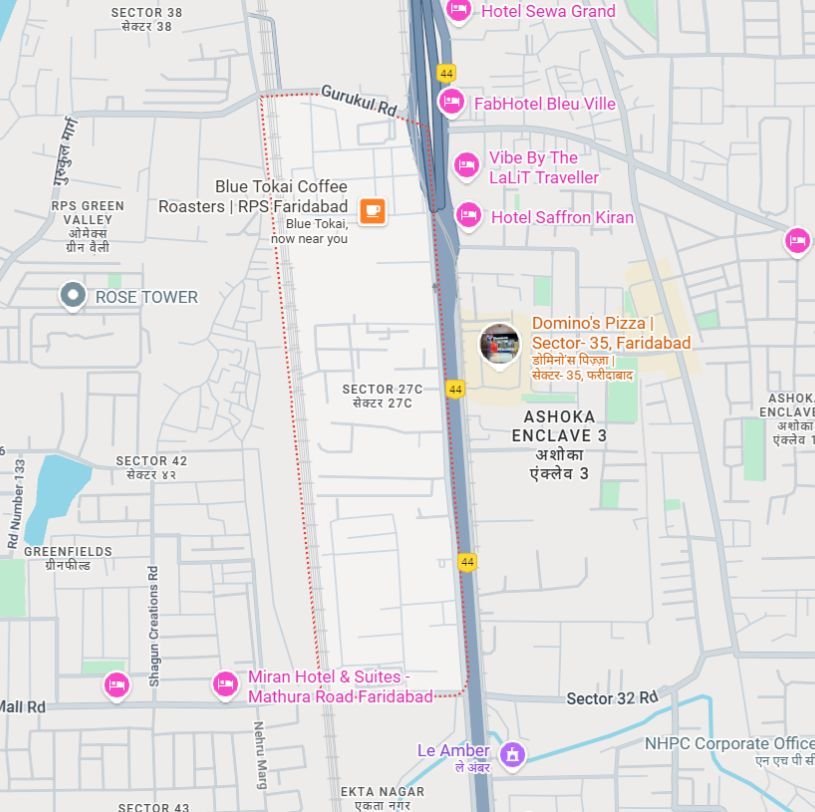 Project location map Project location map