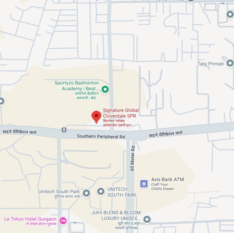 Project location map Project location map