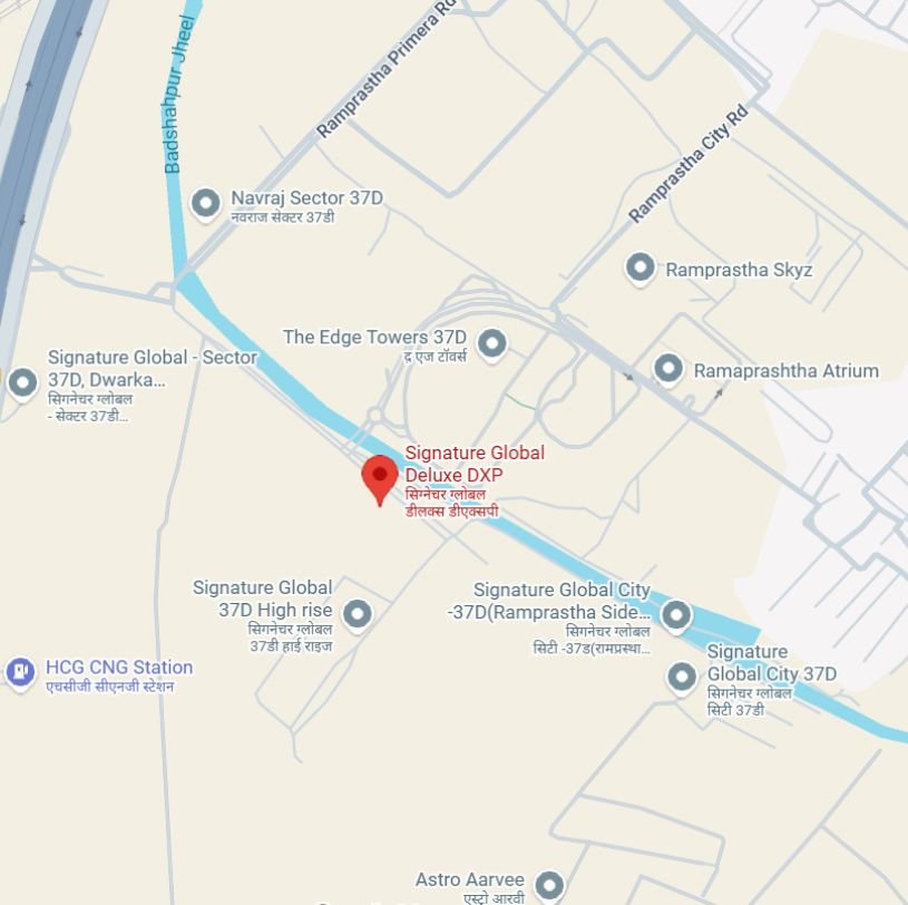 Project location map Project location map