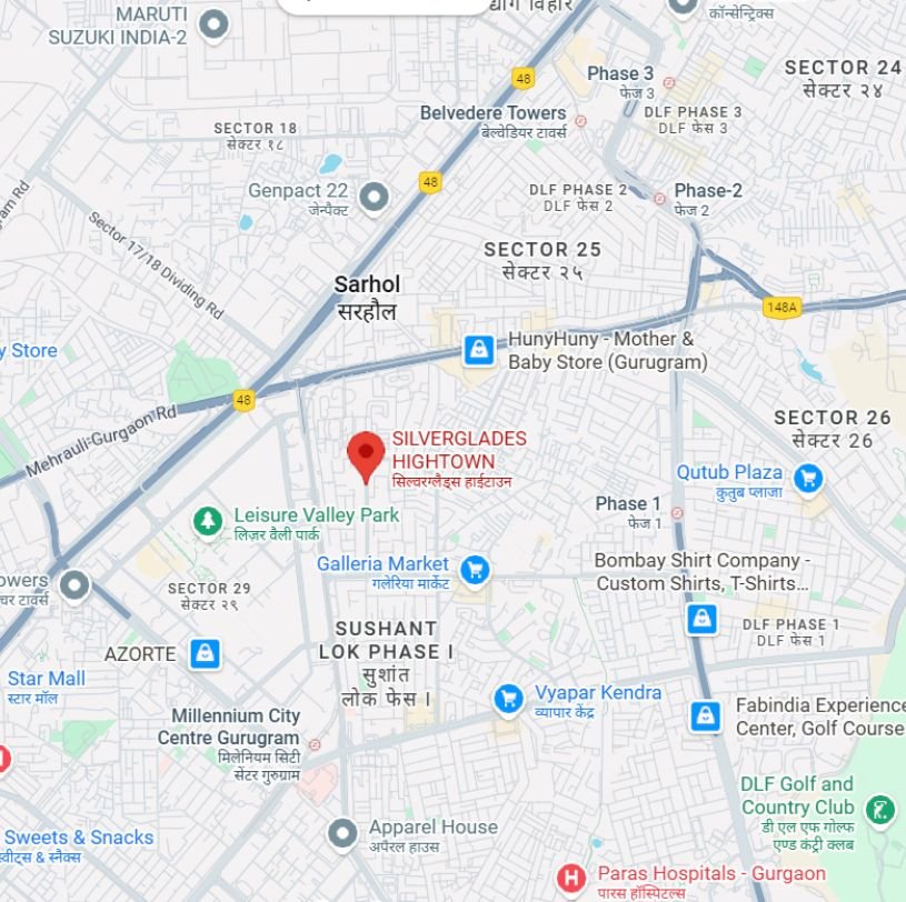 Project location map Project location map