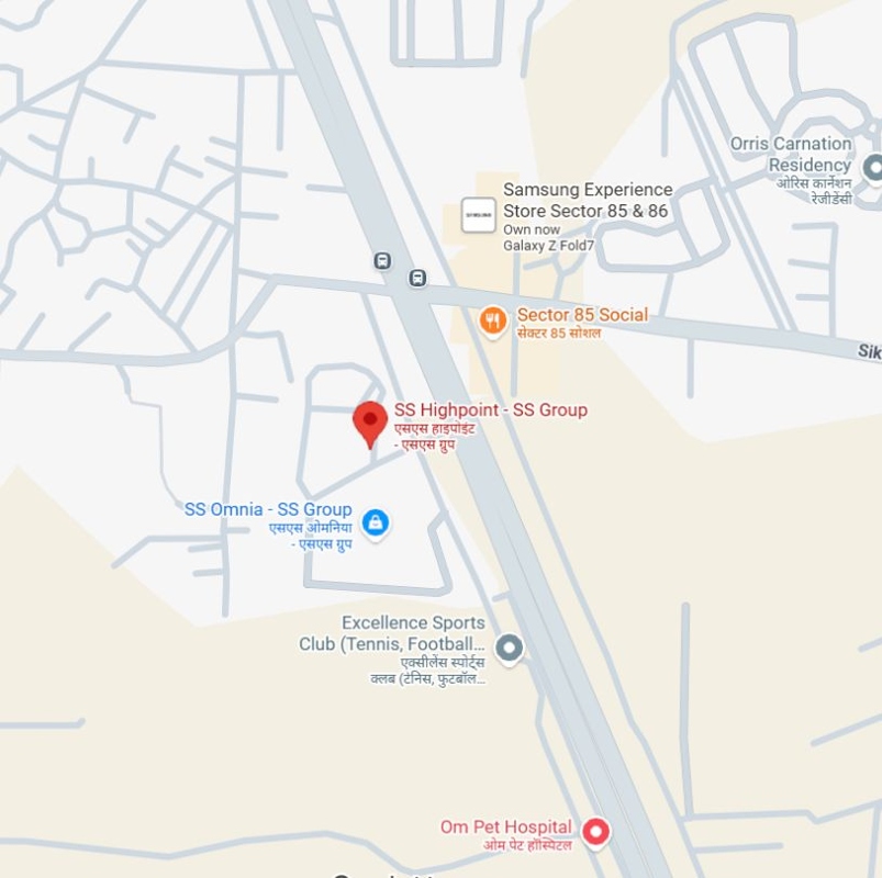 Project location map Project location map