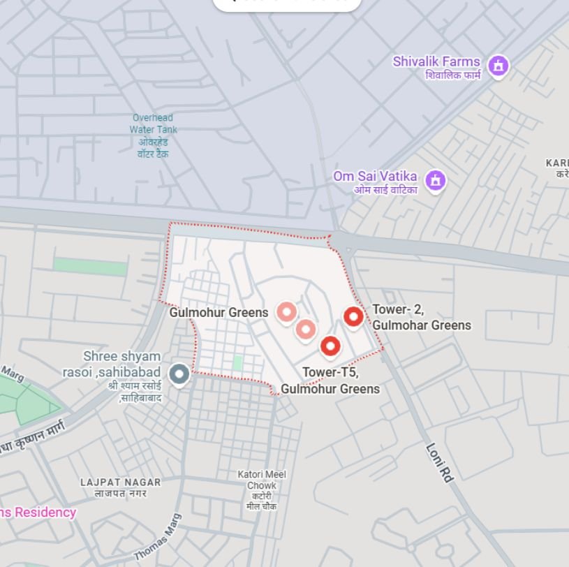 Project location map Project location map
